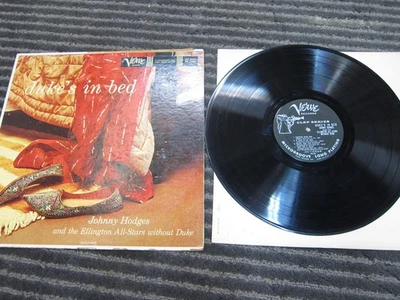JOHNNY HODGES AND THE ELLINGTON ALL STARS WITHOUT DUKE IN BED LP MGV-8203 - Image 1 of 2