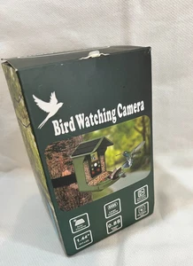 Alimentador para Pájaros con Cámara, Alimentador Inteligente para Pájaros Exterior con Panel Solar Bozily - Imagen 1 de 8