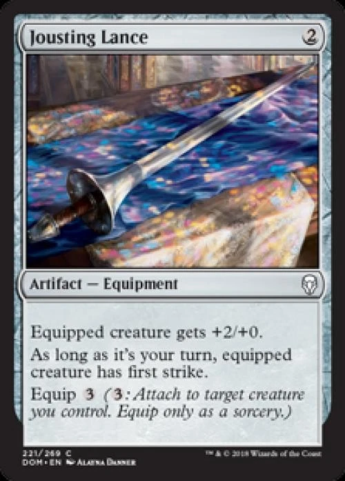 Jousting Lance - Light Play MTG Dominaria - Image 1 of 1