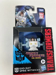 Transformers Toys Studio Series Core Class La Película Exo-Suit Spike Witwicky - Imagen 1 de 5