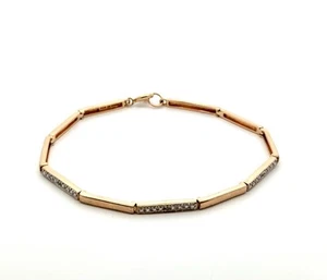 Ross Simon’s 925 Gold Vermeil 7” Bracelet 6.1 Grams - Picture 1 of 6