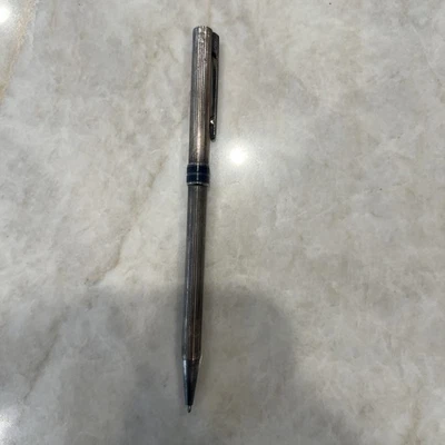 复古 Aurora Marco Polo 925 纯银圆珠笔 — 第 1/4 张图片