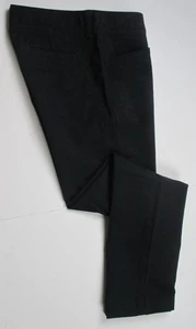 LANDS END schwarze Schuluniform Bleistift Bein Chino Hose Mädchen 12 NEU - Bild 1 von 6