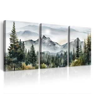 Wall Art for Living Room Wall Decor for Bedroom Office Decor Abstract Mountai... - Picture 1 of 6