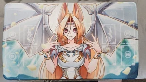 TSX1 Team Samurai WHITE DESTINY - 1 Player Playmat w/Zones - Picture 1 of 3