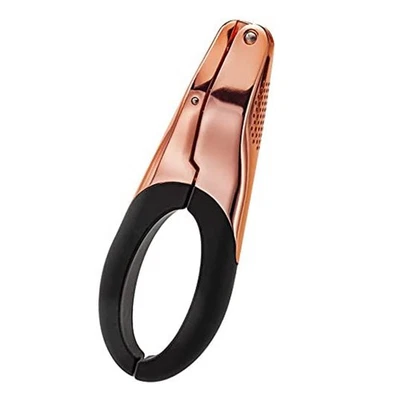 Цельная дробилка для чеснока и измельчитель Stellar с нескользящей ручкой из меди - Изображение 1 из 4