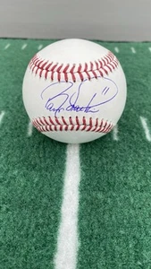 Barry Larkin Cincinnati Reds Autographed MLB Baseball w/ Beckett Witnessed COA - Picture 1 of 3