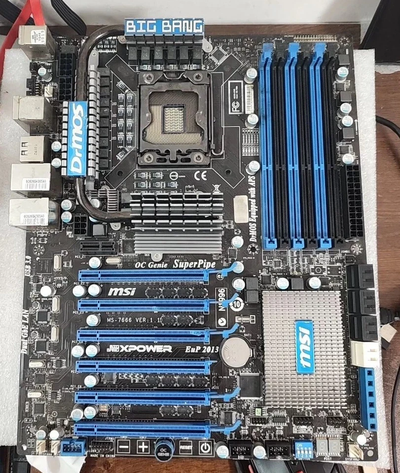 MSI X58 PRO /X58A-SD40 /-GD45 /BIGBANG XPower Intel X58 DDR3 Motherboard MS-7522 - Image 1 of 1