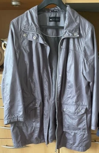 Damenregenjacke Gr. 44 dunkelgrau von M.COLLECTION wie neu - Bild 1 von 6