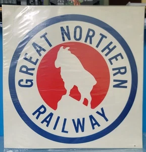 CB42: Great Northern Railway Railroad Sticker Window Decal 12" - Picture 1 of 1