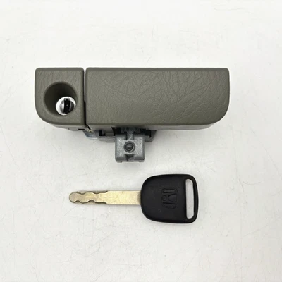 Honda Odyssey 1999-2004 Guantera Cierre Manija Cerradura Llave Beige Tostado Fabricante de Equipo Original Foto 1 de 4