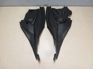2016-19 959 DUCATI PANIGALE V2 LEFT/RIGHT SIDE FAIRING PANEL COVER BLACK OEM - Foto 1 di 5