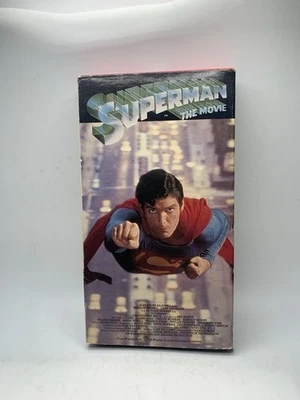 Superman The Movie (VHS, 1986) Christopher Reeve 1978 Family Action - Image 1 of 4