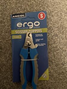 Ancol Dog Grooming Tools Ergo Scissors Clippers