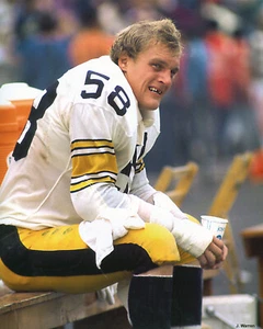 JACK LAMBERT 1975 PITTSBURGH STEELERS 8X10 PHOTO - Bild 1 von 1