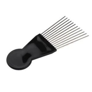 Styling Afro Hair Pick Comb Handle with High Grade Metal - Picture 1 of 7