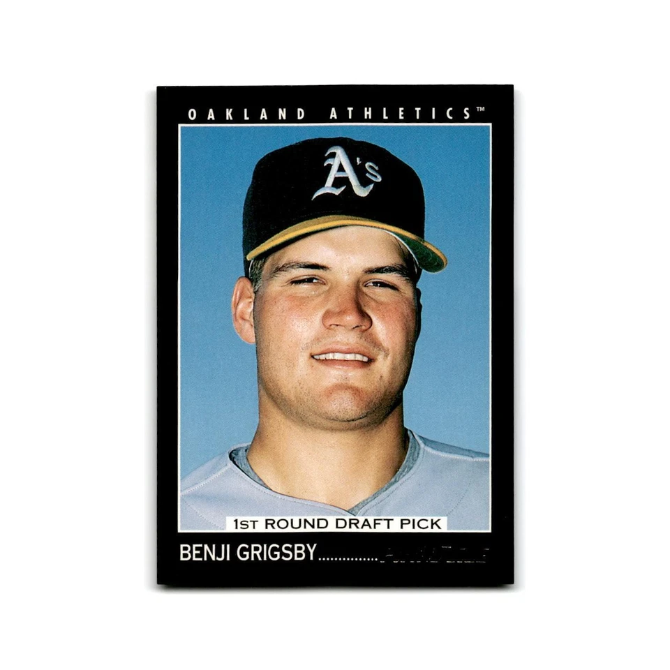 Benji Grigsby Rookie 1993 Pinnacle #463 Oakland Athletics Baseball Card NM - Image 1 of 3
