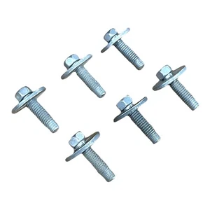 (6) Mounting Hardware Bolts 6.8L Ford V10 Fuel Rail FC4E-9F593-AB - Bild 1 von 4