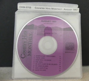 Country Hits Monthly Karaoke August 1997 CHM-9708 - Picture 1 of 2