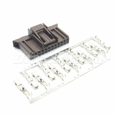 Connettore  12 vie Marrone per cablaggio Body Computer Centralina Smart - Immagine 1 di 4