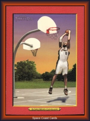 2006-07 Topps Turkey Red Red Cavaliers Basketball Card #168 Zydrunas Ilgauskas - Image 1 of 2