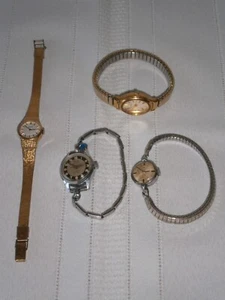 Deco Vintage Sekonda, Seiko, Timor & Tissot Ladies Wristwatches 1930-80's - Picture 1 of 24