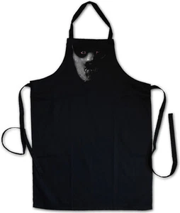 HANNIBAL MASK BBQ COOKING KITCHEN APRON Red Silence Lecter Dragon of Lambs - Foto 1 di 1