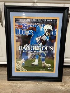 Darren Sproles Signed Chargers Football Sports Illustrated 16x20 Photo PSA/DNA