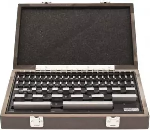 SPI 30-912-0 Economy Grade Steel 81 Piece Gage Block Set, 0.05 to 4", NIST Cert - Picture 1 of 4