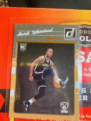 V62 2016-17 Donruss #184 Isaiah Whitehead RC - - Image 1 of 2