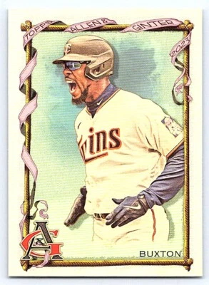 BYRON BUXTON  TWINS   2023 TOPPS ALLEN & GINTER HIGH # SP   #390 - Image 1 of 2