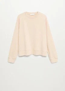 Brandneu mit Etikett Mango Basic Damen-Sweatshirt UK Größe 10 (M) UVP: £ 29,99 - Bild 1 von 8