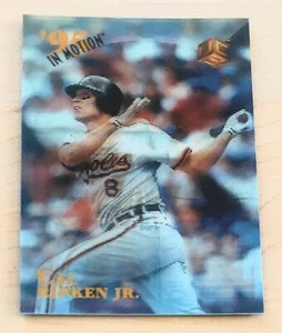 1995 Sportflix UC3 CAL RIPKEN JR. "In Motion" Insert Card ORIOLES - Picture 1 of 2