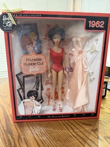 Barbie 50th Anniversary Brunette Bubble Cut 1962, 2009, Brand New - Picture 1 of 9