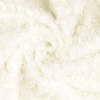 Teddy Zottel Meterware - Tierfell Imitat - Langhaarplüsch  - Fellstoff *Ab 25 cm - Bild 1 von 3