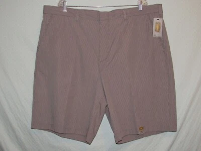 NWT Foundry Gray Striped Shorts Chino 46 (45 actual) 10" Inseam - Image 1 of 4