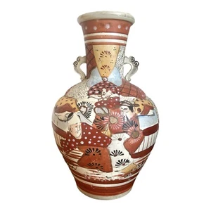Vintage 20th Century Satsuma Vase Meiji Period - Picture 1 of 12