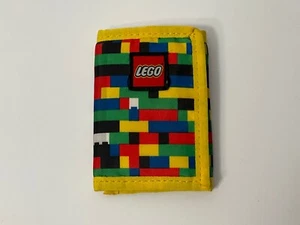 LEGO Brick Wallet Tri-Fold For Kids Hook-and-Loop Latch - used - Fast Shipping - Picture 1 of 3