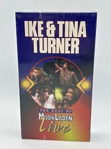 Ike and Tina Turner The Best of MusikLaden Live 2000 VHS Soul Review SEALED NOS! - Picture 1 of 7
