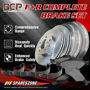 Front + Rear Brake Rotors Pads Drums Shoes for Suzuki Swift RS415 1.3L 1.5L - Picture 1 of 6