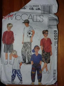 McCalls Sewing Patterns No 6050 Dress Tops and Skirts Size 7,8,10 Used - Bild 1 von 2