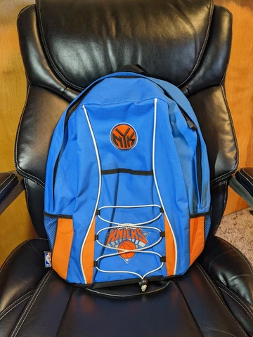New York Knicks Embroidered Backpack Official NBA NYK Cover