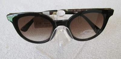 NUEVO Oscar De La Renta Mujer 01289 Moda Gafas de sol Negro Dorado 51-22-146 $48 Foto 1 de 4