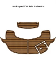 2005 Stingray 250 LR Swim Platform Step Pad Boat EVA Foam Teak Deck Floor Mat - Picture 1 of 15