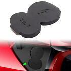 Silicone Charging Port Cover for Tesla Model 3 European Version Black Pair US