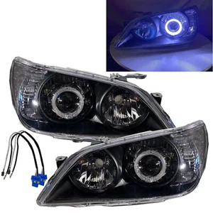 Fits LEXUS IS IS200/IS300 XE10 MK1 99-05 LED Angel-Eye Pro HID Headlight BK RHD - Picture 1 of 6