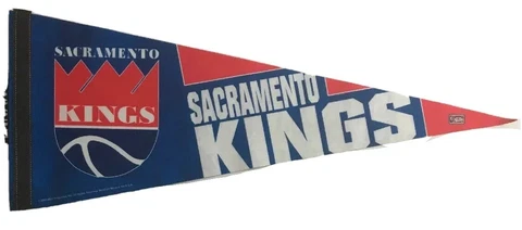 NBA Sacramento Kings WinCraft Premium Felt Pennant, NBA Basketball, Brand New Cover