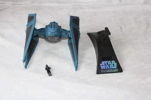 Star Wars Action Fleet Micro Machines TIE - INTERCEPTOR Starship Galoob VTG - Picture 1 of 4
