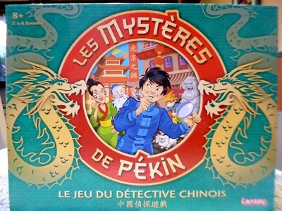 Les mystères de Pékin Le jeu du détective chinois 2/6 joueurs 8+ ans Comme neuf - Photo 1/4