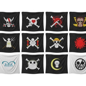 Pirates Flag  Tapestry One Piece Emblem Banner Wall Hangings 1 x 1.25m Wall Art - Picture 1 of 36
